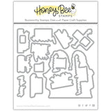 Honey Bee Stamps Gal Pals Stamp Set & Gal Pals Honey Cuts Die Set (