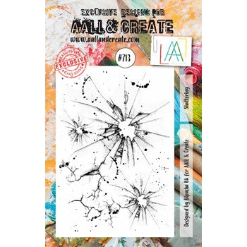 AALL & Create SHATTERING A7 Clear Stamp aall713