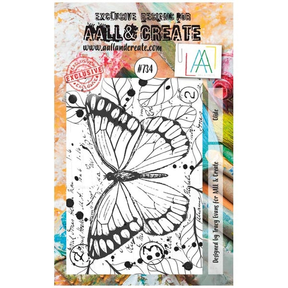 AALL & Create SPRING BIRD A7 Clear Stamps aall734