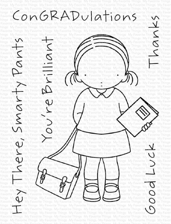 My Favorite Things PI Book in Hand Clear Stamps