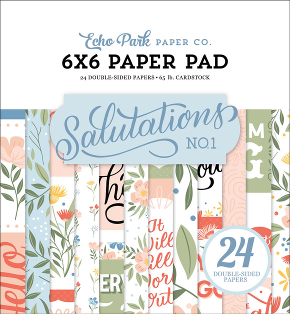 ECHO PARK Salutations No. 1 6x6 Paper Pad