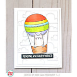 Avery Elle - Clear Photopolymer Stamps - Peek-A-Boo Balloon