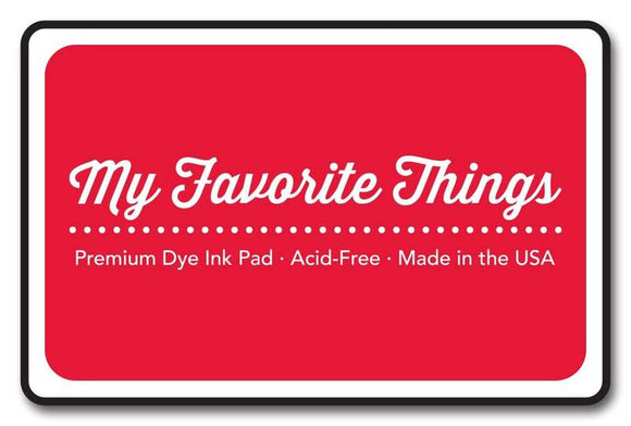 My Favorite Things Red Hot Premium Dye Ink Pad