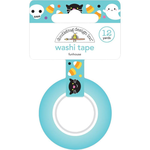 Doodlebug Washi Tape 15mmX12yd Funhouse, Candy Carnival