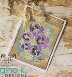 Gina K Designs Peaceful Violet Stamps