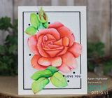 Gina K Designs ALWAYS ROSES Clear Stamps