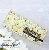 Honey Bee Stamps - Honey Cuts - Steel Craft Dies - Mistletoe Slimline Cover Plate