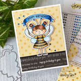 Honey Bee Stamps and Dies Bee Young Banner Day