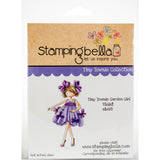 Stamping Bella Cling Stamps- Tiny Townie Garden Girl Violet