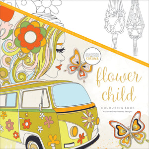 KaiserColour Perfect Bound Coloring Book 9.75"X9.75" Flower Child