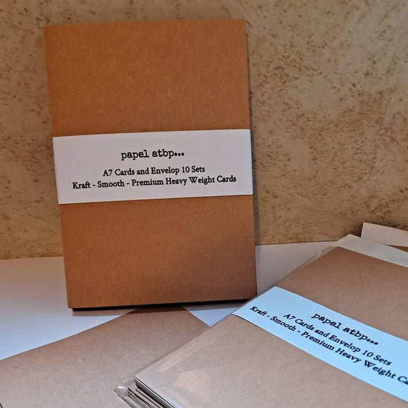 Papel atbp A7 Card and Envelop DIY Card Kit