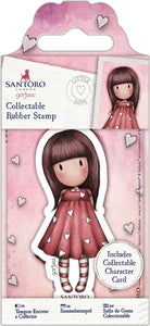 Santoro's Gorjuss Rubber Stamp No. 51 Little Love