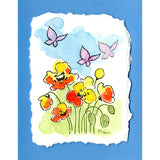 Stampendous Blue Poppies Perfectly Clear Stamps