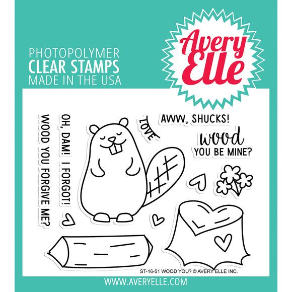 Avery Elle Clear Stamp Set 4