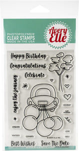 Avery Elle Clear Stamp Set 4"X6"-Journey
