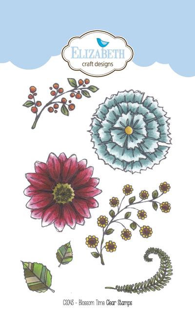 Elizabeth Craft Designs Blossom Time - Clear Stamps