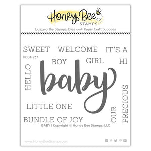 Honey Bee Stamps Baby | 3x4 Stamp Set
