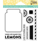 Hampton Art Jillibean Soup Clear Stamps 4"X4"-Lemonade