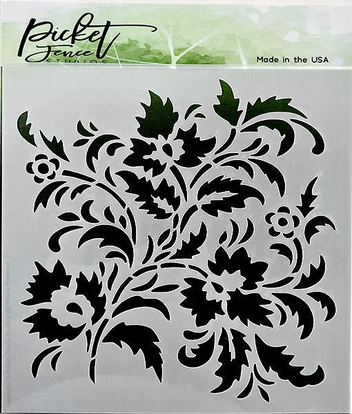 Picket Fence Studios - Stencils - Floral