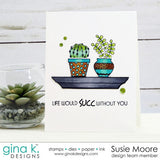 Gina K Design Clear Stamps - Stuck on You